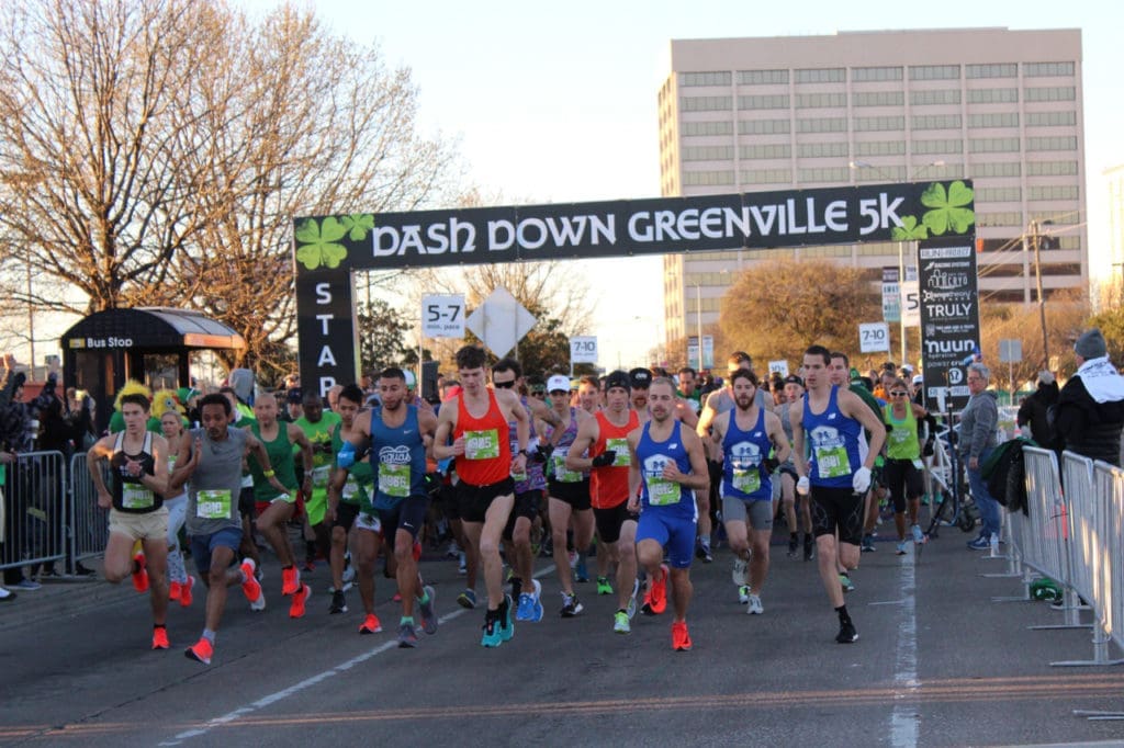 Take a 5k run in your finest green before celebrating on Lower Greenville. (Courtesy of Run Project)