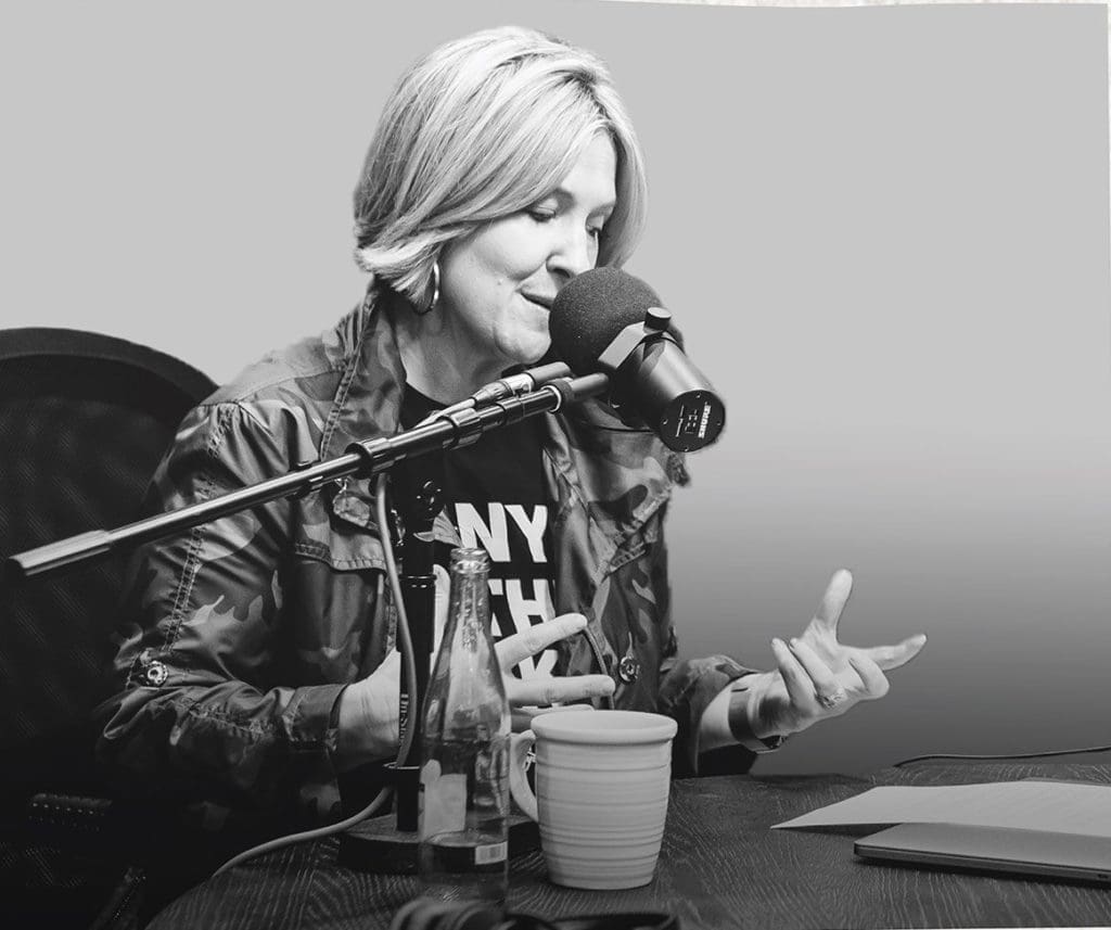 Texan storyteller and researcher Brene Brown released her first few "Unlocking Us with Brene Brown" podcast episodes this week.