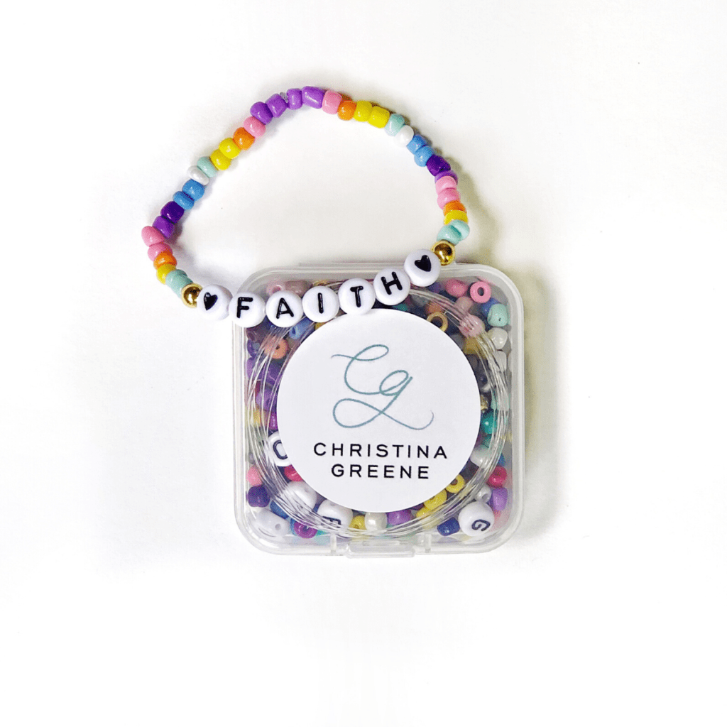 Christina Greene's DIY jewelry kit creates fun for both kids and adults.