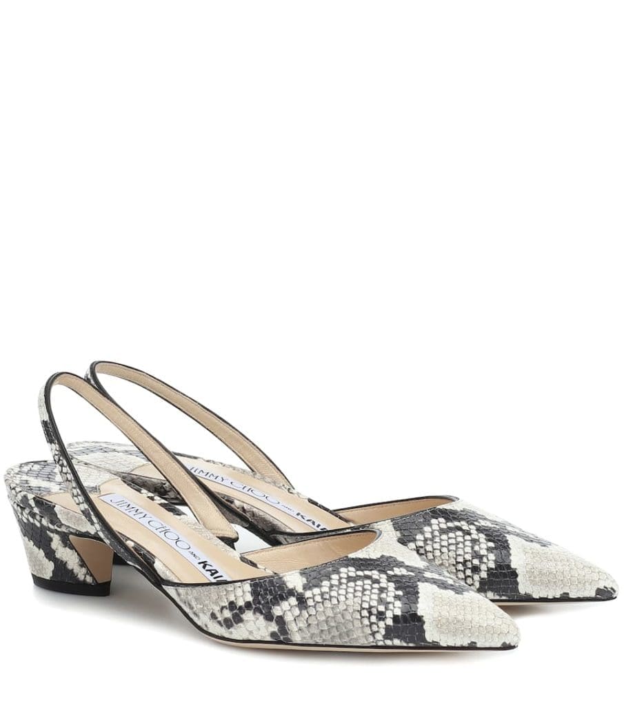 Fifteen percent of sales from the Jimmy Choo X Kaia Gerber collection go to St. Jude Children’s Research Hospital