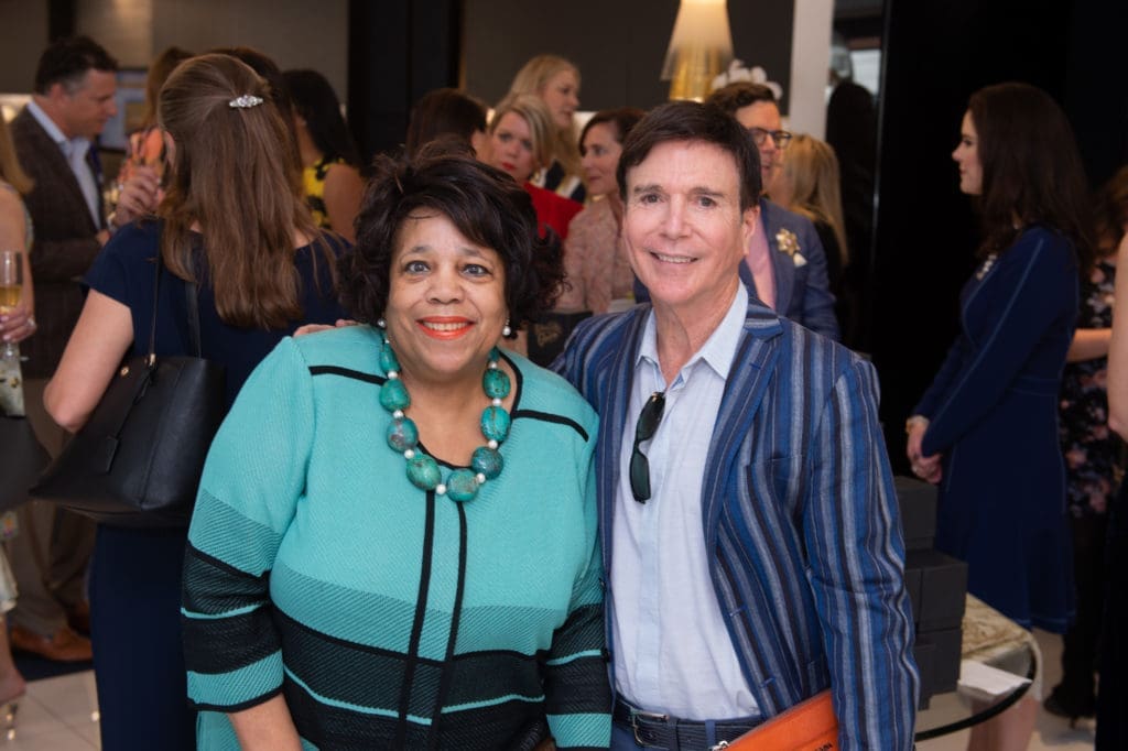Brenda Harvey-Traylor, Sid Moorehead (Photo by Wilson Parish)