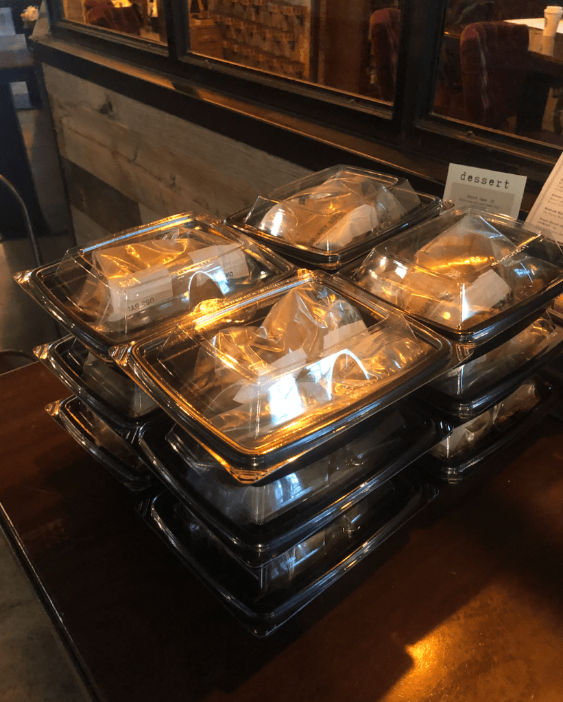 Bosscat Kitchen meals ready for deliver from Construction Concepts and B.I.G. Love Cancer Care.