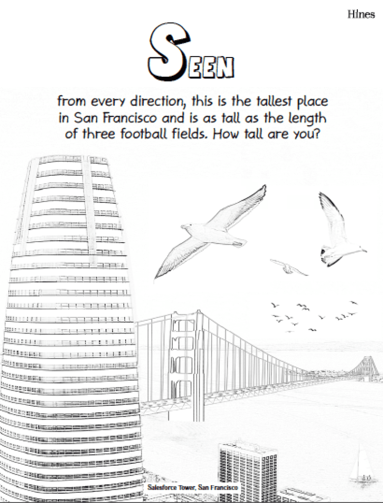The Hines COVID-19 26 page coloring book is available free with an online download.