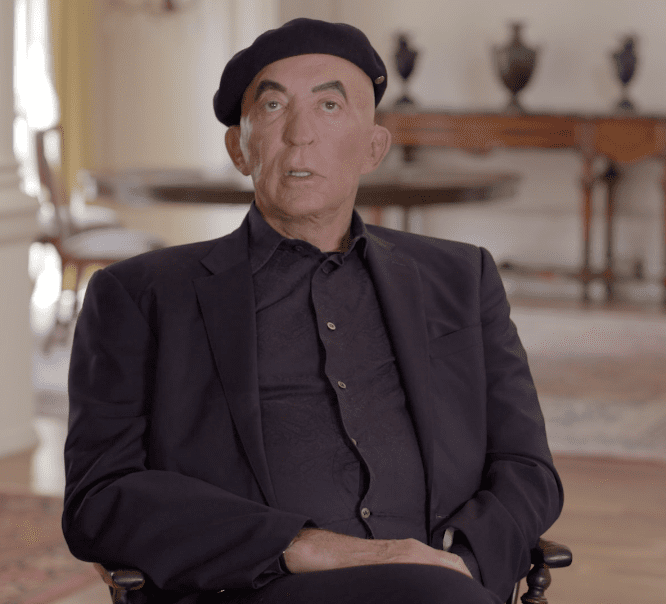 Ed Bosarge Jr. in his signature black beret as seen on his personal website.