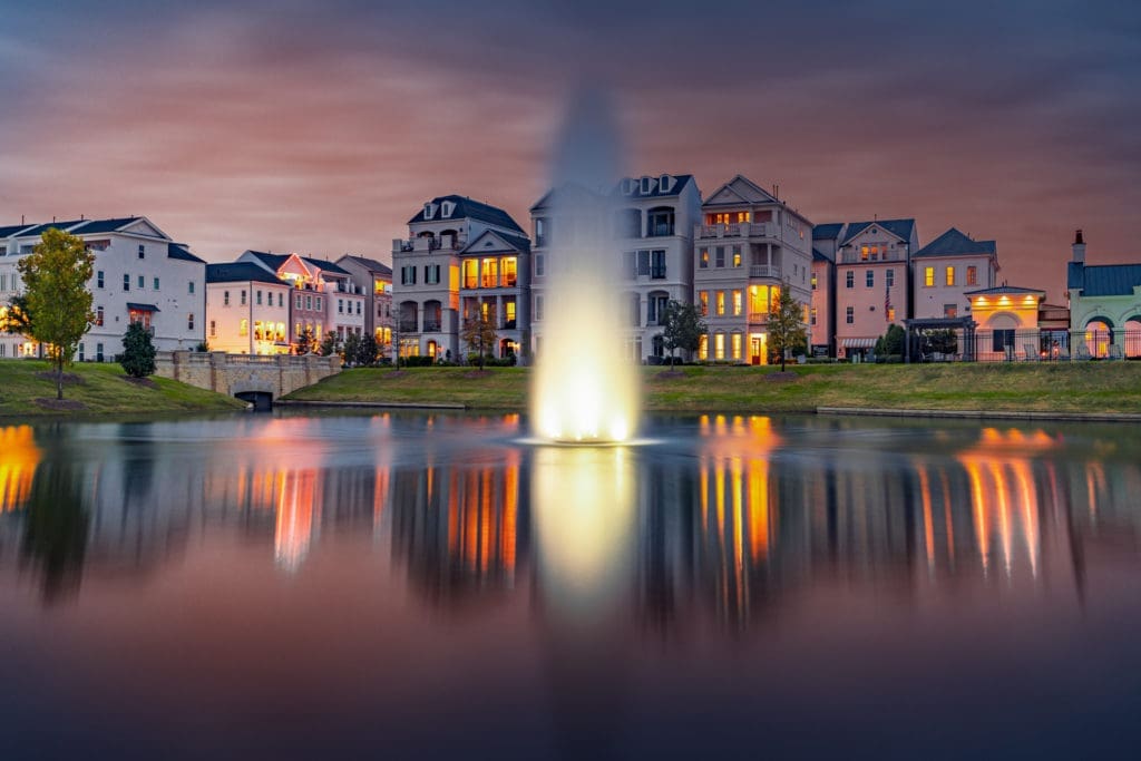 Houses on the canal are coveted in Somerset Green, with many of those going first. (Photo by Bryan Malloch)
