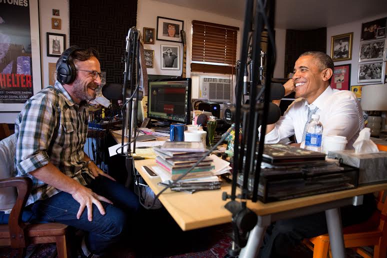 When Marc Maron interviewed President Barack Obama. (Courtesy of WTF Pod)