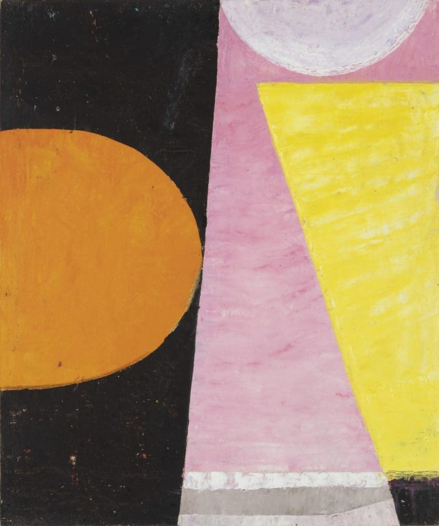 Toni LeSalle's "98 Commercial Street," 1952, oil on canvas board