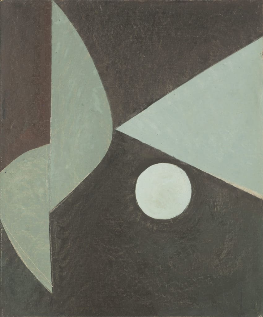 Toni LaSelle's "Echo Oriental," 1952
oil on canvas board