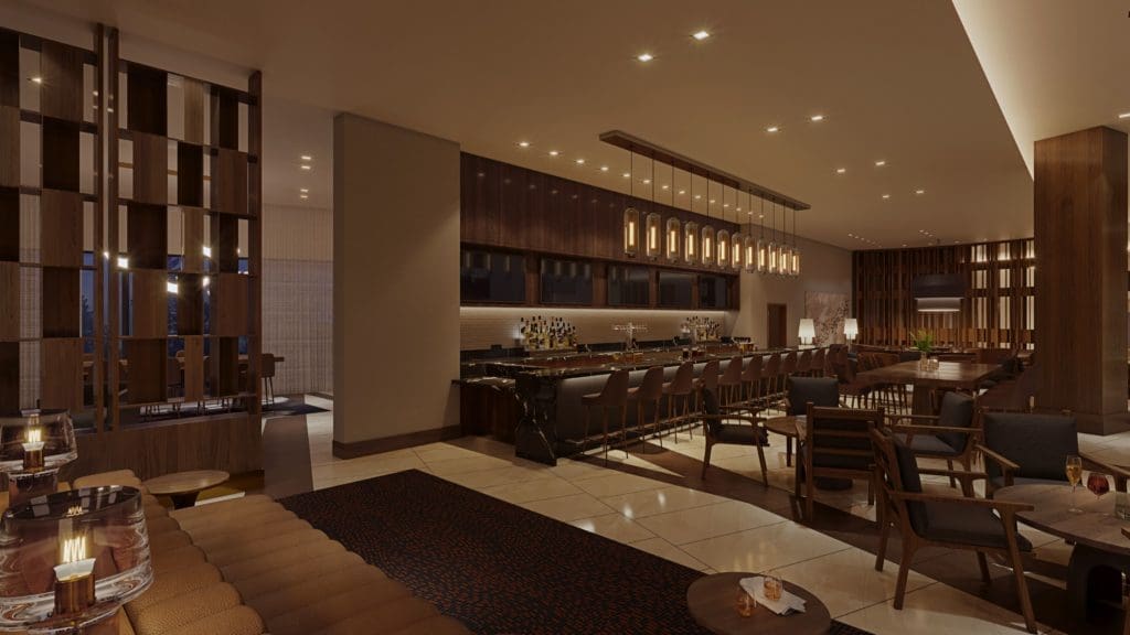 As well as a spacious lobby bar. (Courtesy of Hyatt Regency)