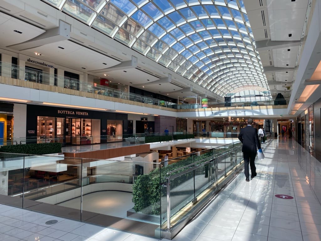 The Galleria coronavirus (Photo by Shelby Hodge)