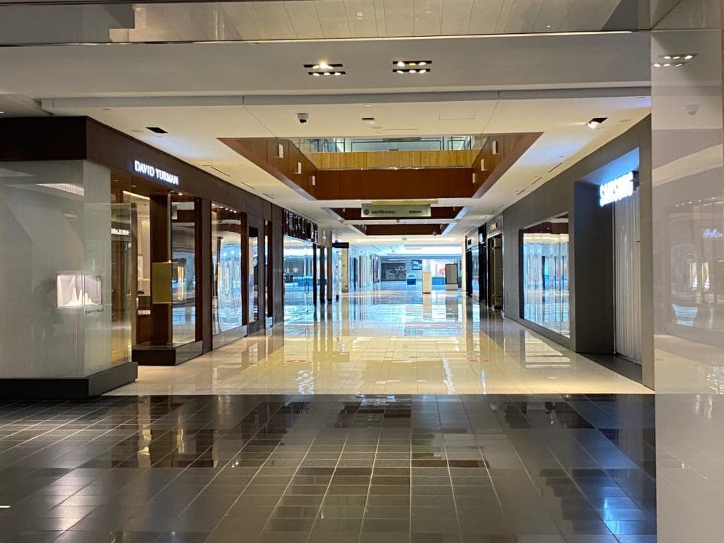 After being vacant since March 19, The Galleria opened for business on Friday. (Photo by Shelby Hodge)