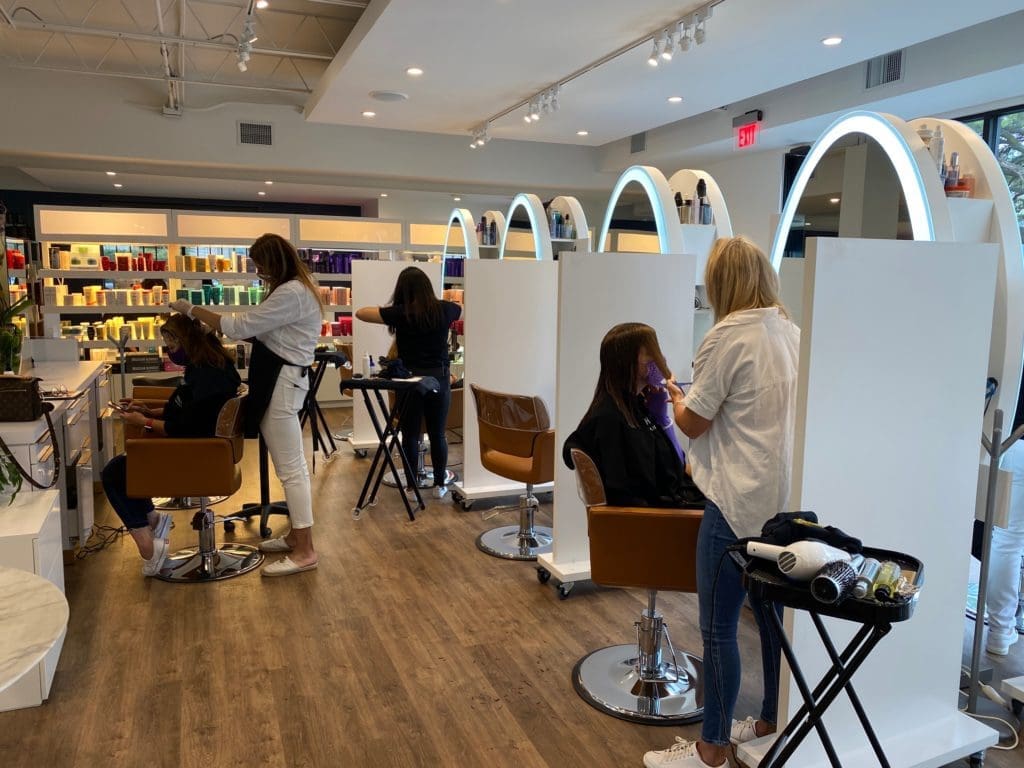 Therapy Hair Studio after the coronavirus changed everything.
