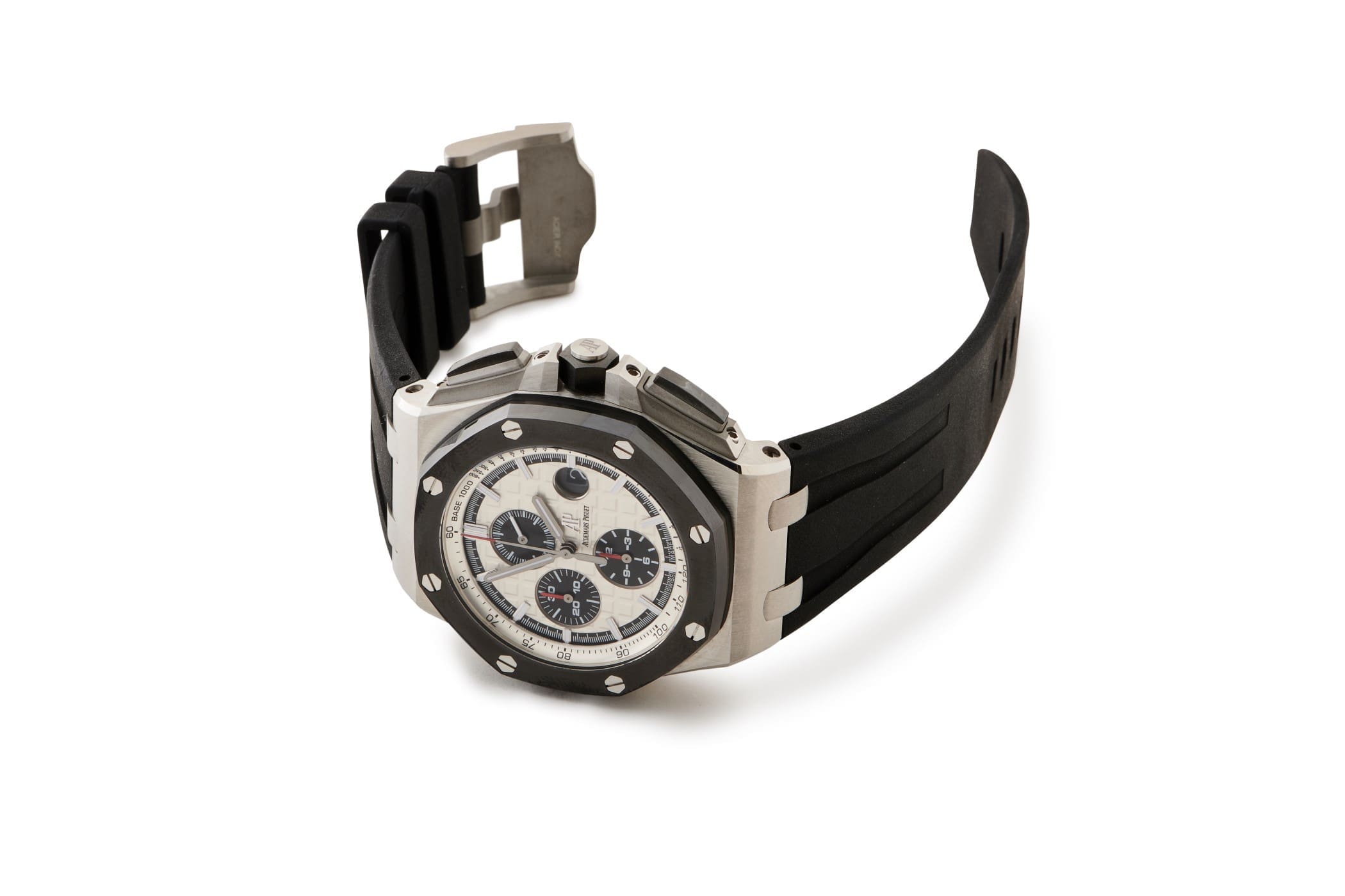 Audemars Piguet’s sporty multi-function watch.