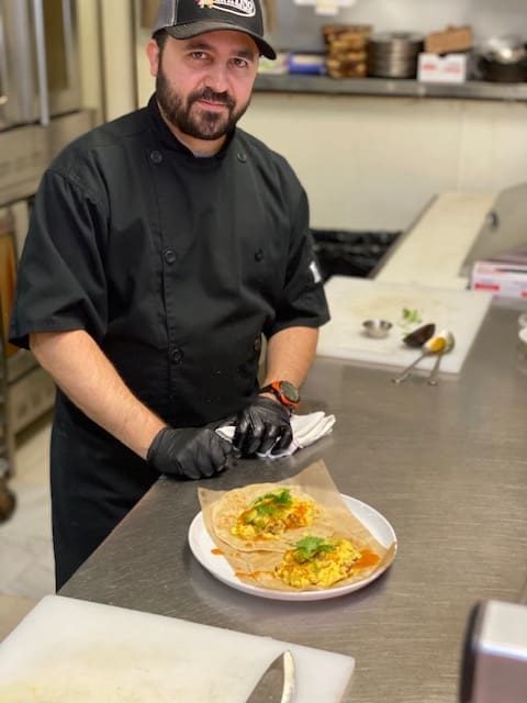 Chef Beto Gutierrez puts his native Laredo touch on tacos available for pickup at The Tasting Room in Uptown Park.