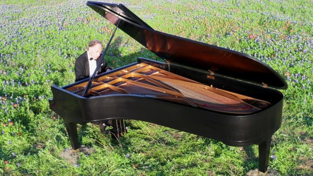 This Piano Concert in a Bluebonnet Field May be the Most Magical Texas Thing Ever — Watch the Exclusive Video
