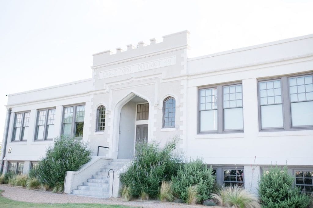Newly renovated in 2019, The Schoolhouse is perfect for intimate weddings. (Courtesy)