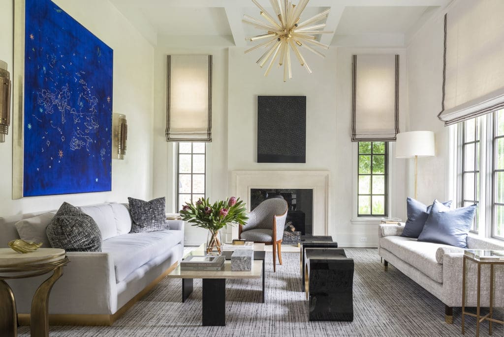 Living room by Houston interior designer Chandos Dodson Epley.