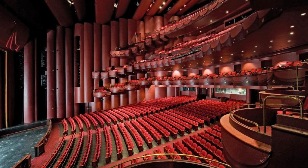Wortham Center empty Houston Grand Opera