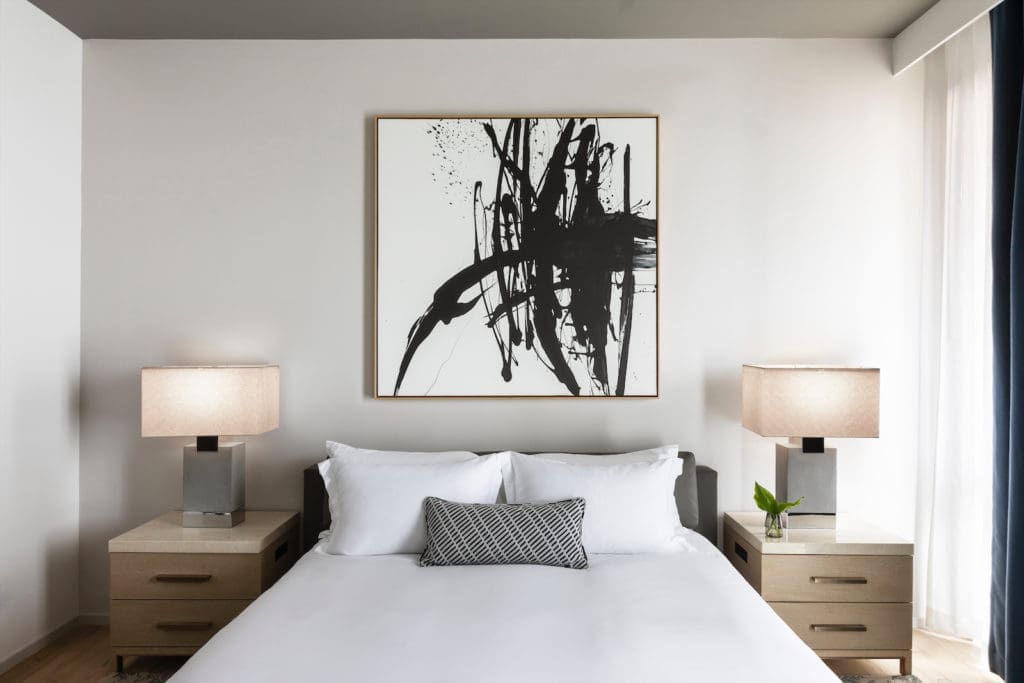 Local art will fill the rooms and spaces of The Pittman, as well as a vinyl collection — an ode to the neighborhood's musical history.  (Photo by Laurie Joliet)