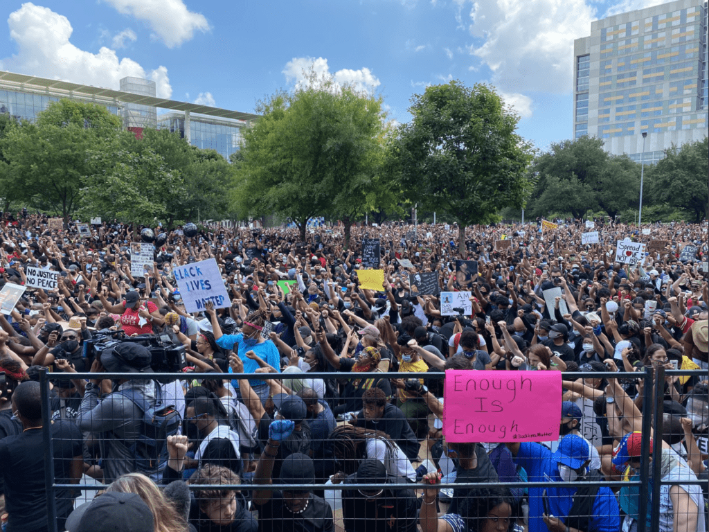 Beyond Massive Crowd for George Floyd March Shows Houston’s Heart, and Hope for Change — a Grieving Family’s Remarkable Grace Allows a City to Come Together