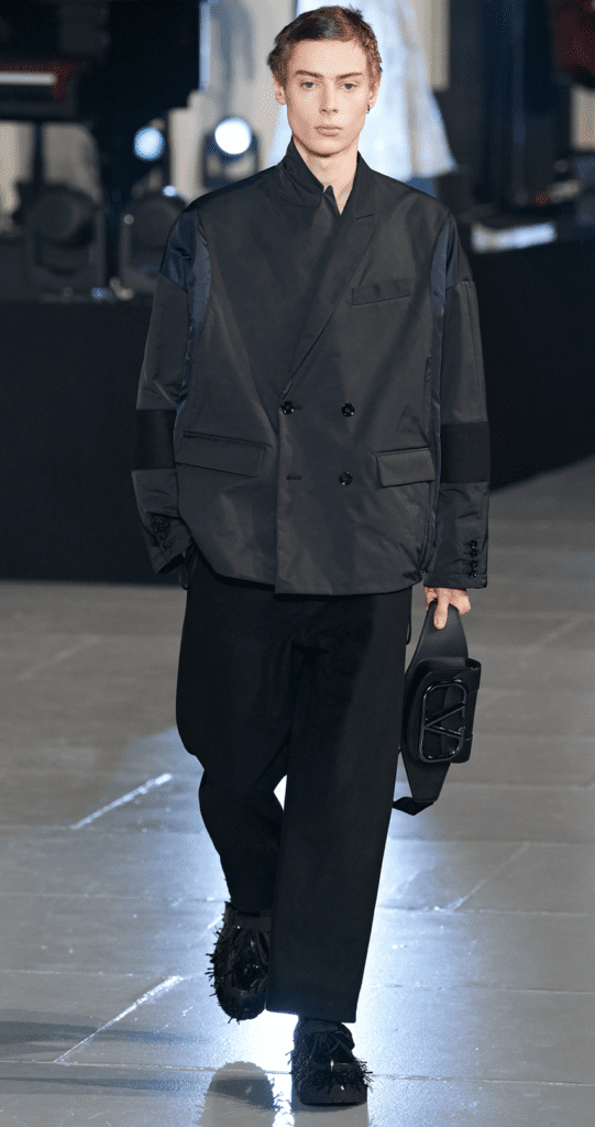 Valentino Fall 2020 menswear runway presentation.