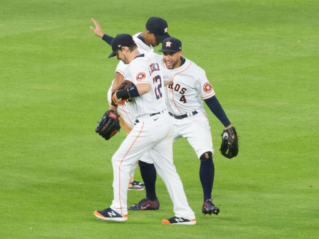 The Houston Astros winning ways have withstood the coronavirus pandemic. (Photo by F. Carter Smith)