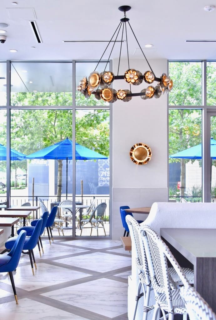 The modern atmosphere is perfect for the fresh and delicious fare served at Island Grill.