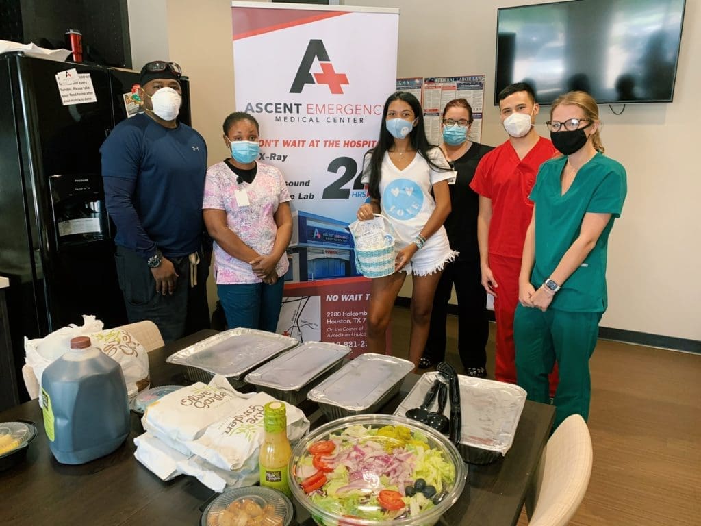 Gia with Ascent Emergency Medical Center team
