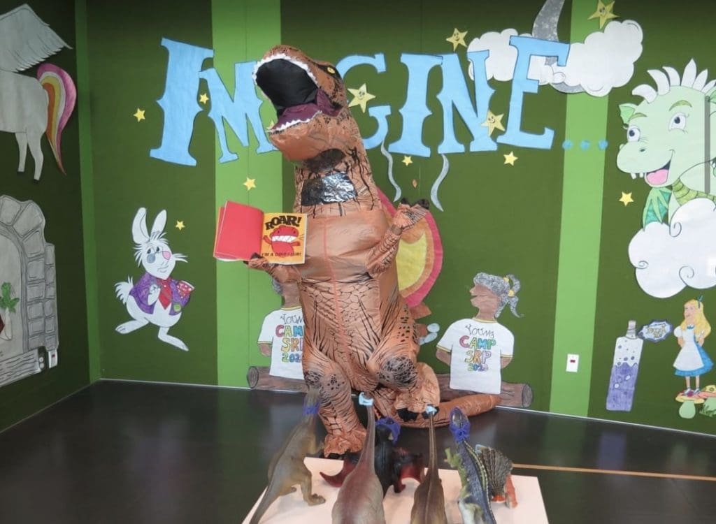 Children can enjoy Houston Public Library's storytime virtually on Facebook and YouTube.