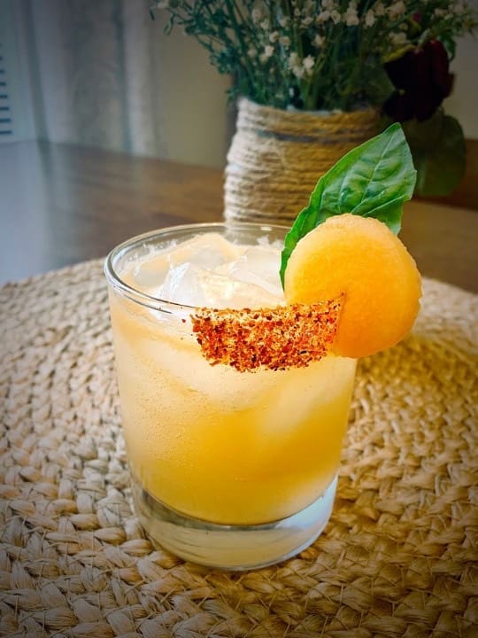The refreshing Cantaloupe Paloma.