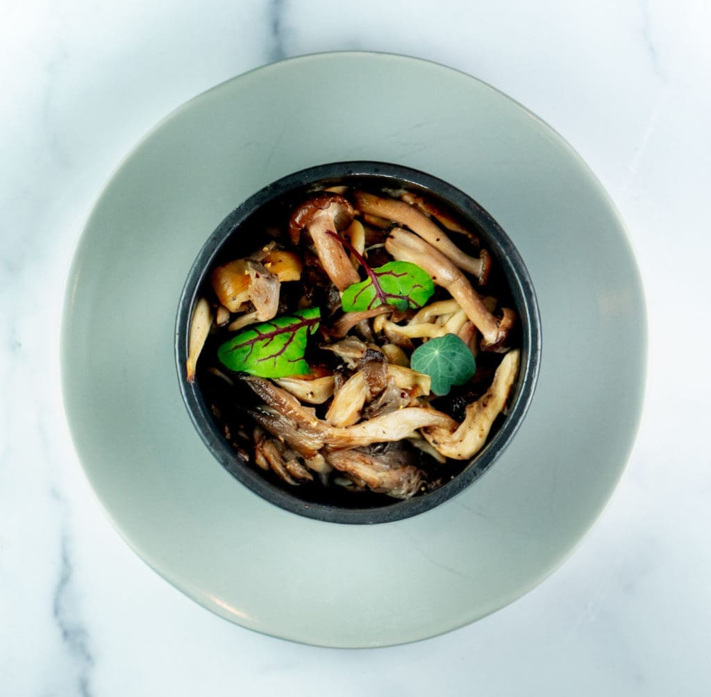 Sauteed Local Mushrooms