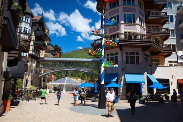 Being in Vail can feel like you're in a mall.