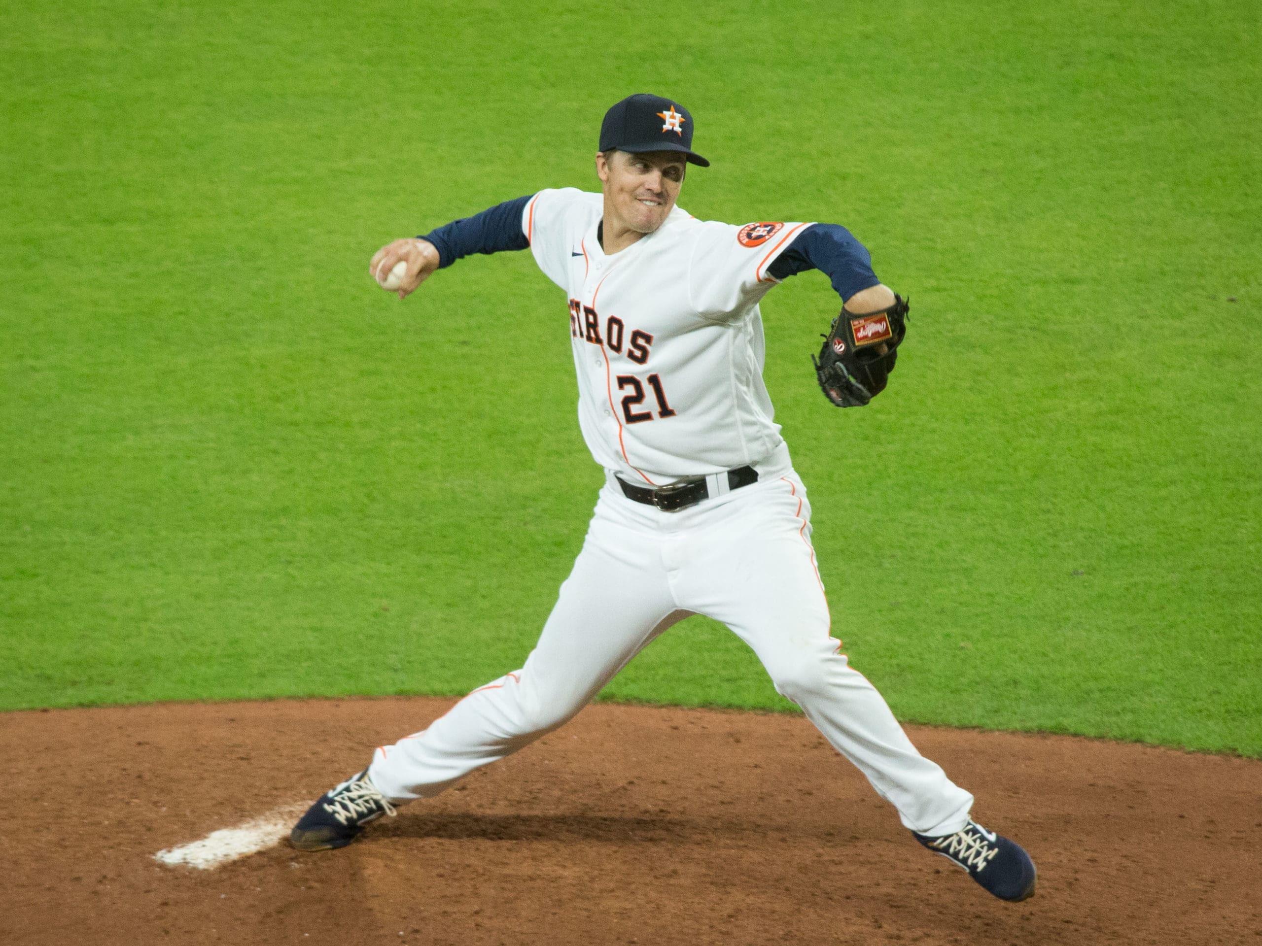Houston Astros vs. San Francisco Giants. Zack Greinke pitch at Minute Maid Parkes as Geroge Springer returns to the lineup. Jose Altuve given the day off