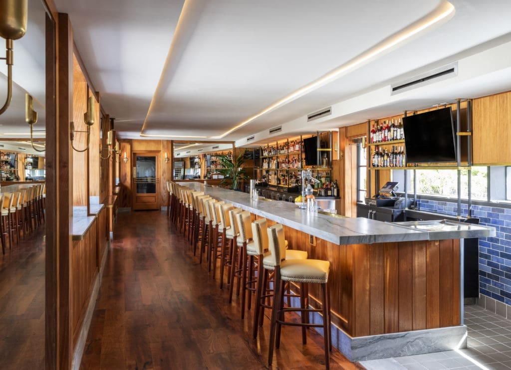 The Bludorn Bar opens for business on Friday, August 21. (Photo by Julie Soefer)
