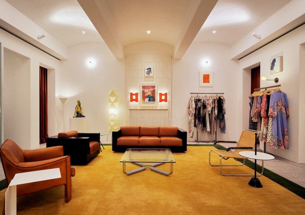 Designed with a soft palette by Sydney-based Don McQualter (the architect behind all of the brand’s stores), Texas’ first Zimmermann location is as fresh and aesthetically pleasing as the delicate designs it houses.  (Photo by courtesy)
