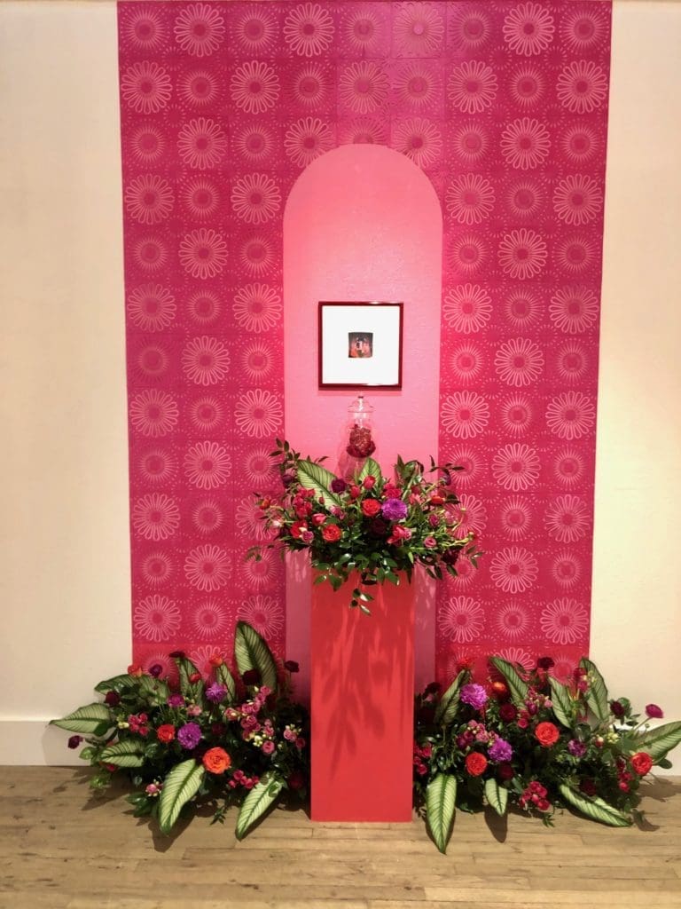 Theresa Escobeda’s “An Ofrenda (For Wounded Hearts),” 2020, in “Texas Emerging: Volume I,” at Foltz Fine Art. (Photo courtesy the artist and Foltz Fine Art)