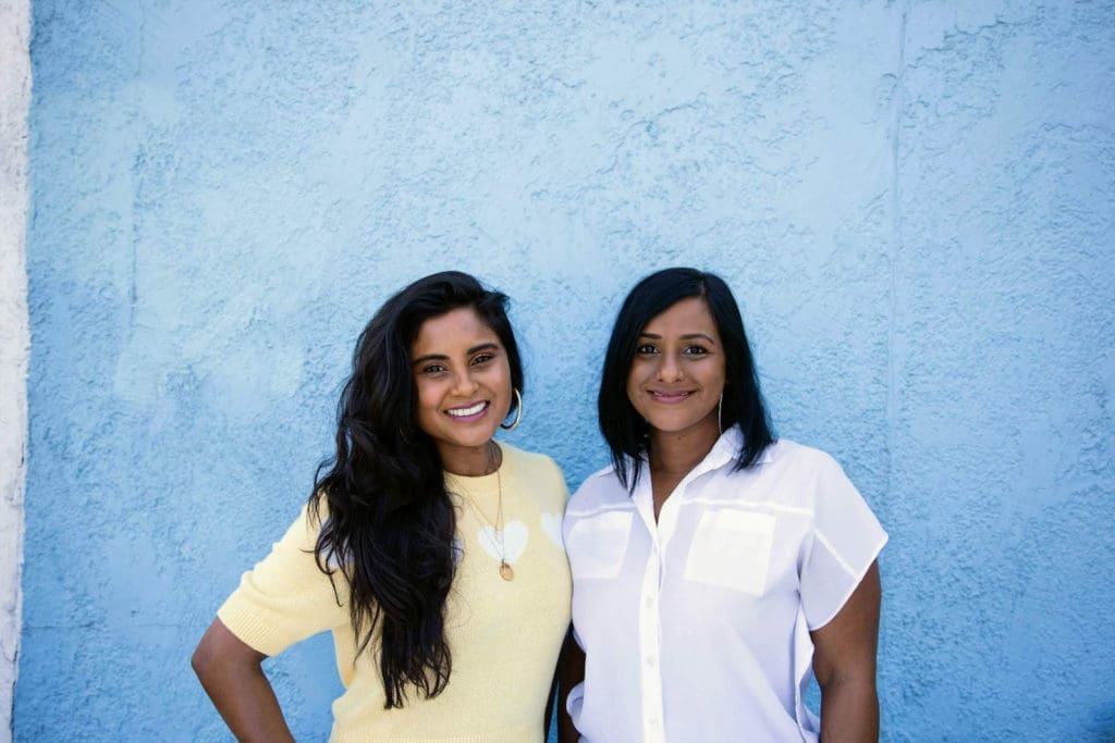 Sisters Kiku Chaudhuri and Shaz Rajashekar, founders of Shaz & Kiku