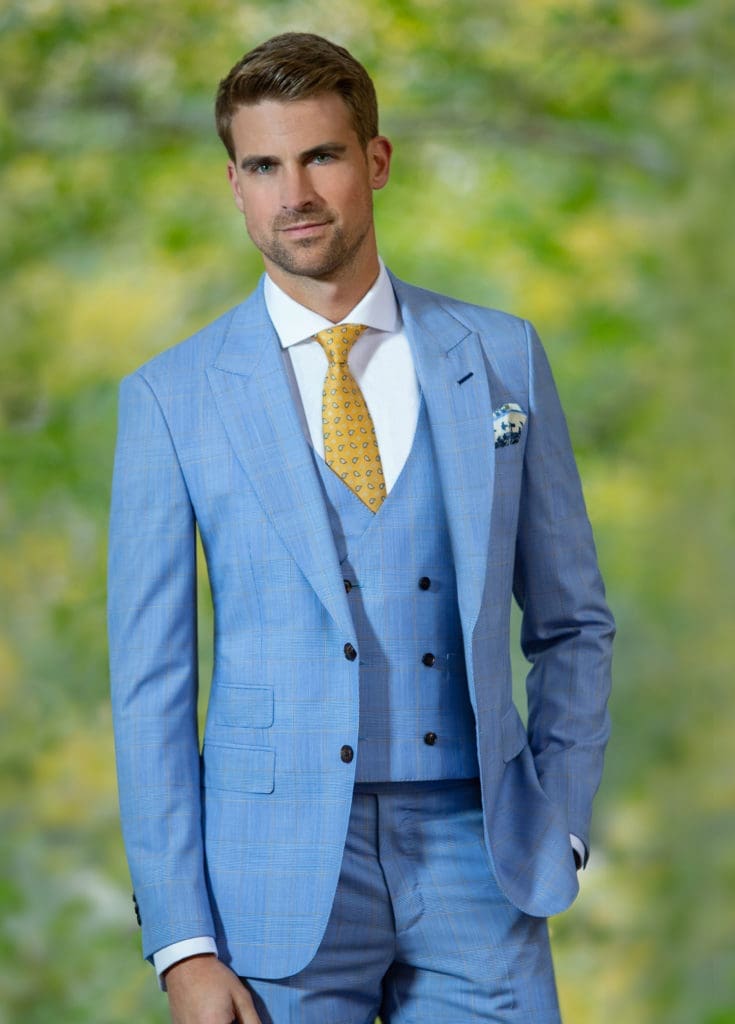 Balani Custom Clothiers includes three-piece suits in its menu of bespoke clothing for gents. (Courtesy photo)