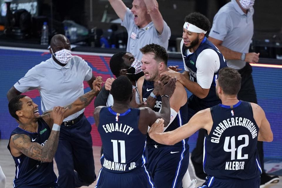 Luka Doncic's incredible game-winner that took down the Clippers brought pure joy to the Mavericks.