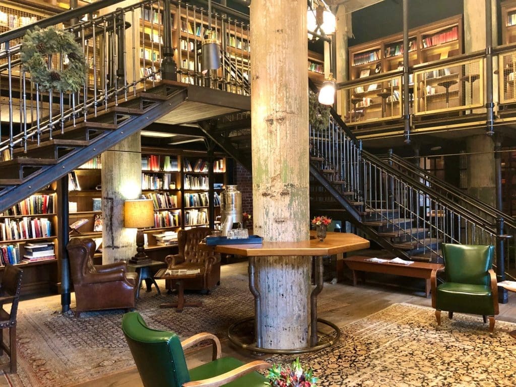 Inside the sanctuary of The Library. Photo by Courtney Dabney.