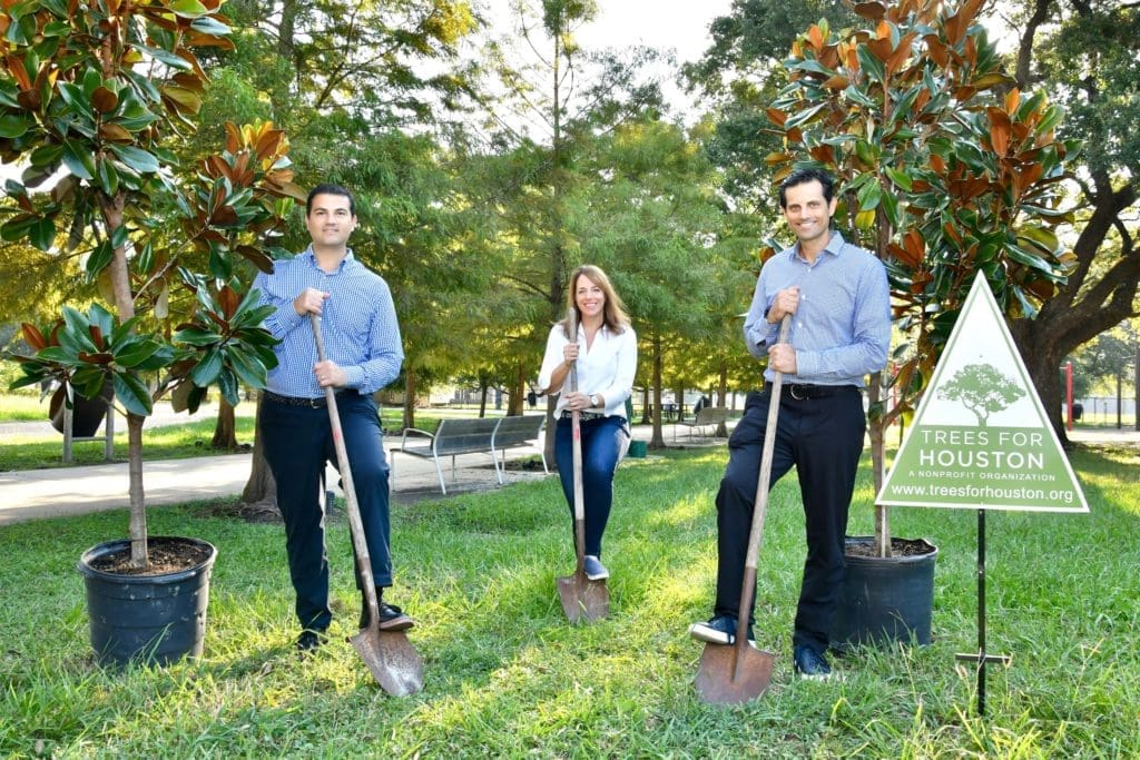 Engagement Rings and Planting Trees Wed Together for Ingenious Houston Partnership