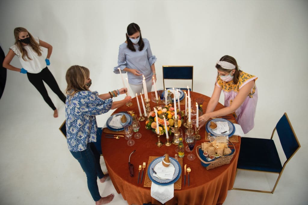 An example of a Texas-inspired fall fête at The Slate. “It’s pretty tablescapes and beautiful things, but it’s also about saving the event industry right now," Shelly Slater says. (courtesy)