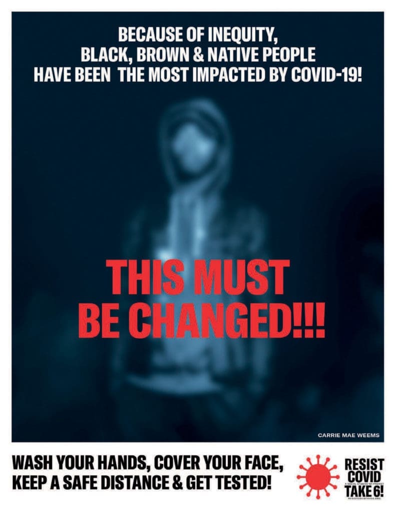 There are eight billboards with messages from Resist Covid/Take 6! across DFW.