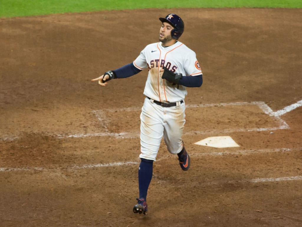 Springer Dingers mean more to the Astros than ever these days. (Photo by F. Carter Smith)