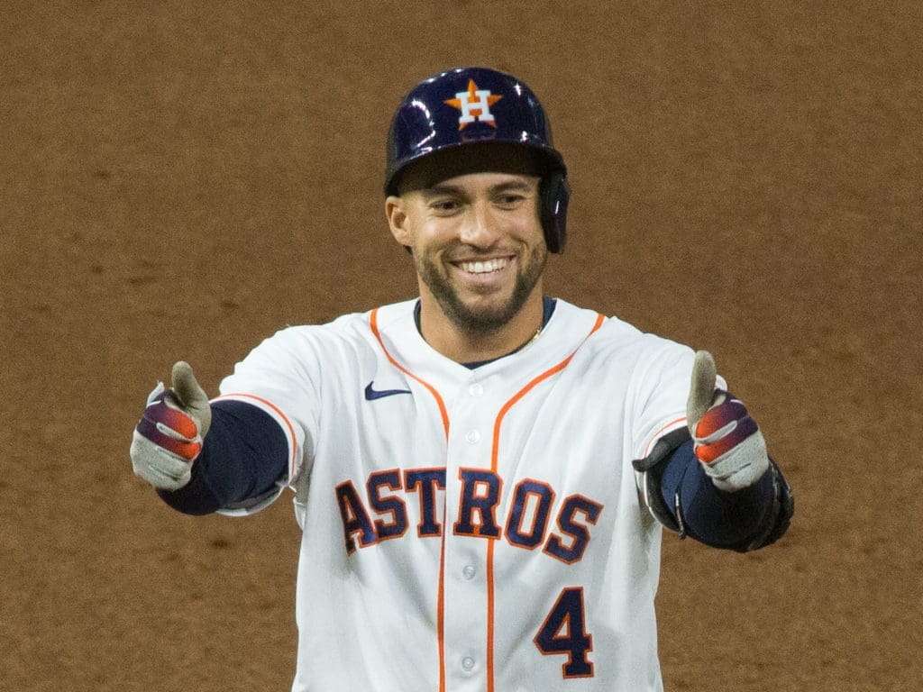 The Houston Astros and Texas Rangers played the third game of their series in the final homestand in Minute Maid Park, September 17, 2020.