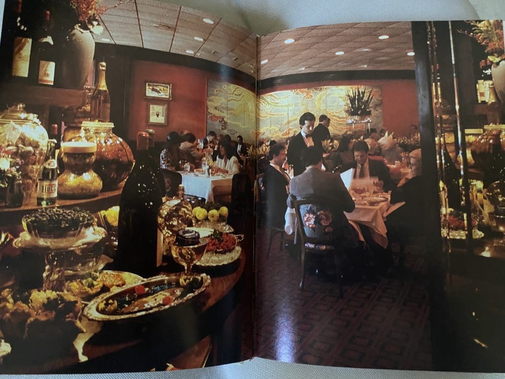 Tony's on Post Oak Boulevard was the epicenter of Houston's social life for three decades in the era of celebrity restaurants. (Photo from Tony's The Cookbook)