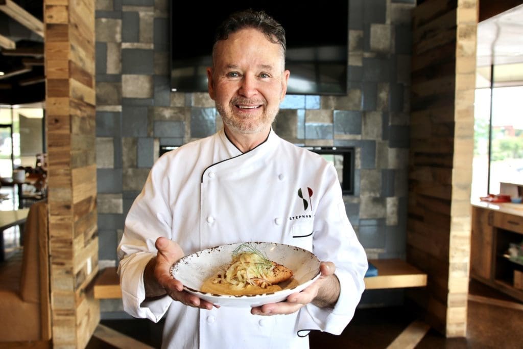 Chef Stephan Pyles is launching an exclusive new menu at Fireside Pies.