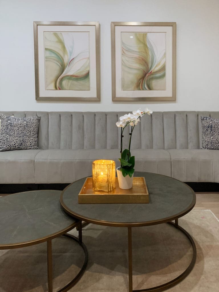 An expanded relaxation room. 