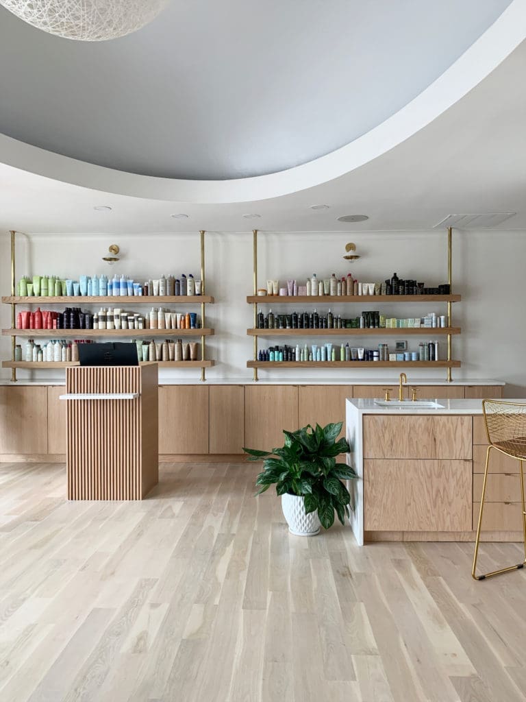 The changes are evident the moment you enter the lobby, filled with white marble, gold accents, and well-organized retail moments.