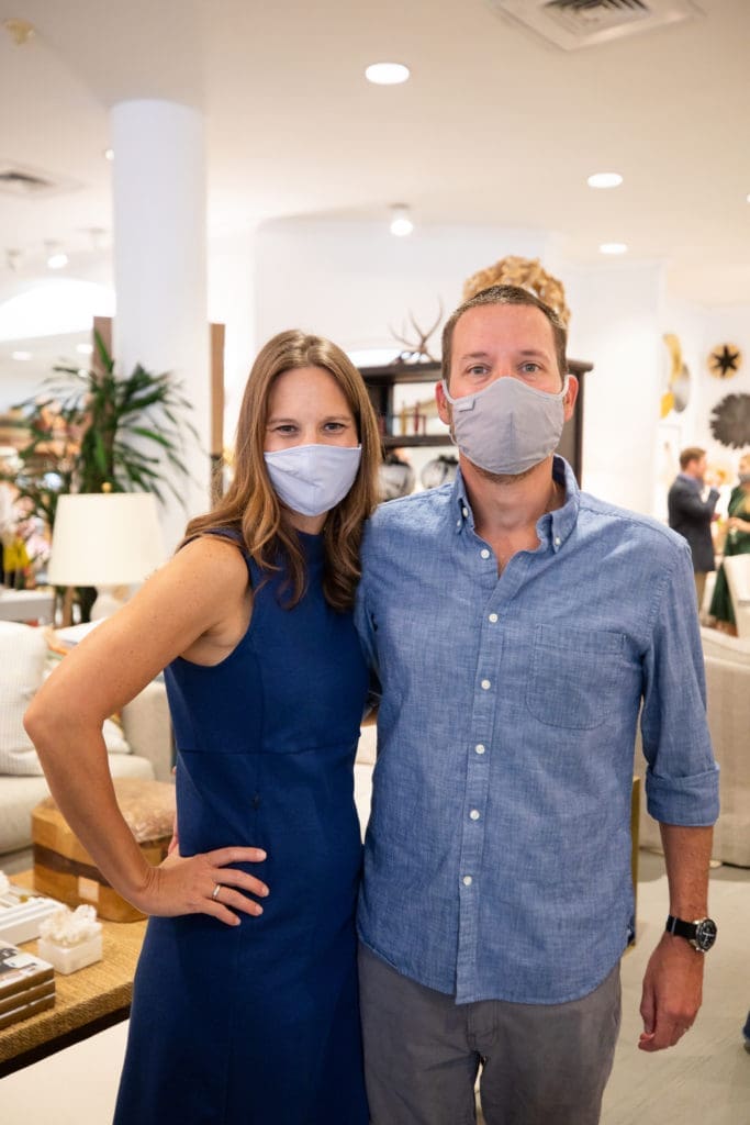 Jennifer & David Hammer (Photo by Marie Flanigan Interiors)